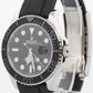 2021 PAPERS Rolex Yacht-Master 18K White Gold Oysterflex Black 42mm 226659 BOX