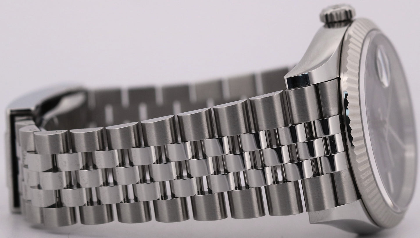 2024 PAPERS Rolex DateJust WIMBLEDON 36mm Steel 18K Gold JUBILEE 126234 BOX