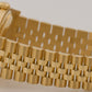 2008 PAPERS Rolex DateJust 36mm CHAMPAGNE 18K Gold Jubilee REHAUT 116238 BOX