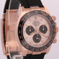 2023 PAPERS Rolex Daytona 18K Rose Gold SUNDUST Pink Oysterflex 116515 LN BOX
