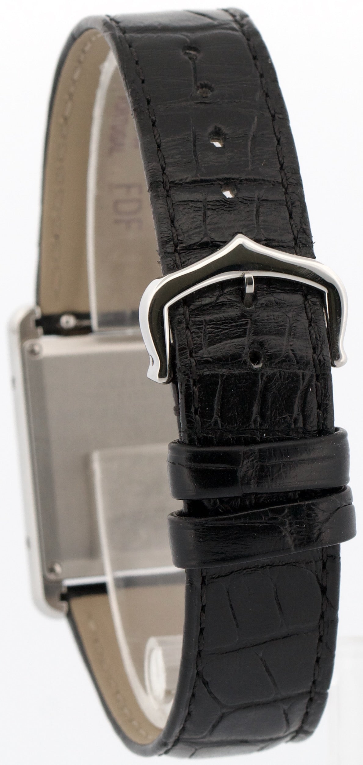 2023 Cartier Tank Must WSTA0072 4323 Black Quartz 33x25mm Leather Box Papers