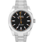 MINT Rolex Milgauss RANDOM SERIAL Black Orange Steel 40mm Automatic Watch 116400