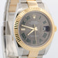2022 PAPERS Rolex DateJust 41 WIMBLEDON 18K Steel OYSTER 41mm 126333 Watch BOX