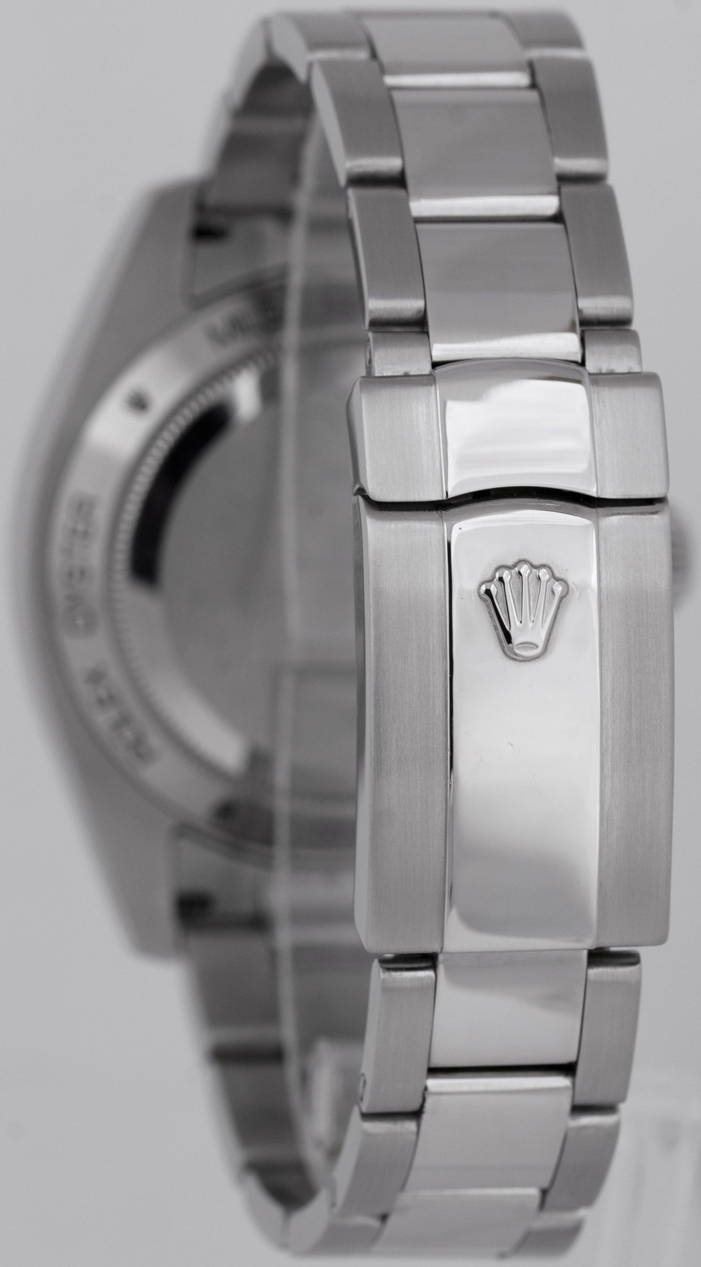 MINT Rolex Milgauss Black Orange Stainless Steel 40mm Automatic Watch 116400