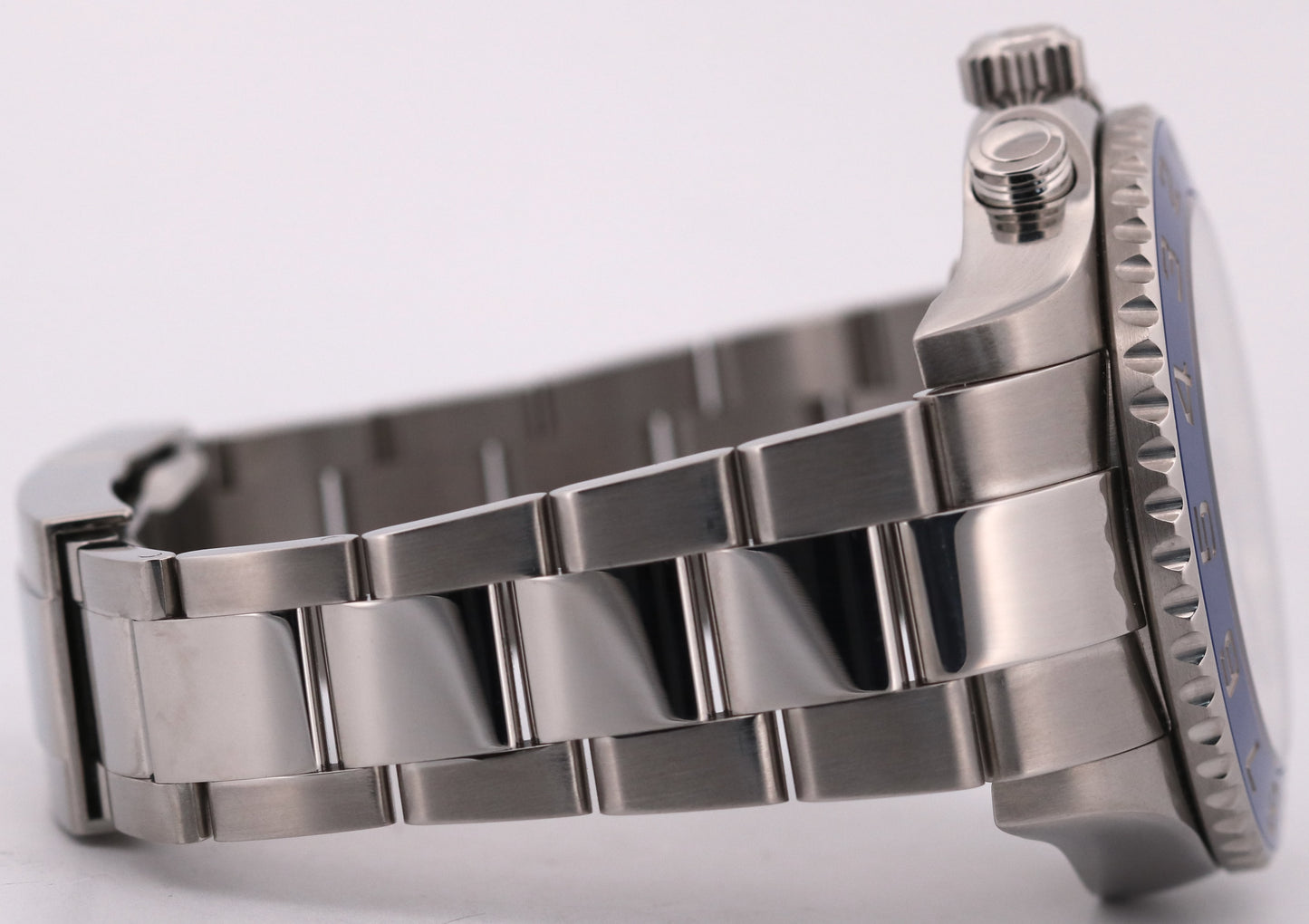 2016 PAPERS Rolex Yacht-Master II 44mm BLUE HANDS Steel Ceramic White 116680 BOX