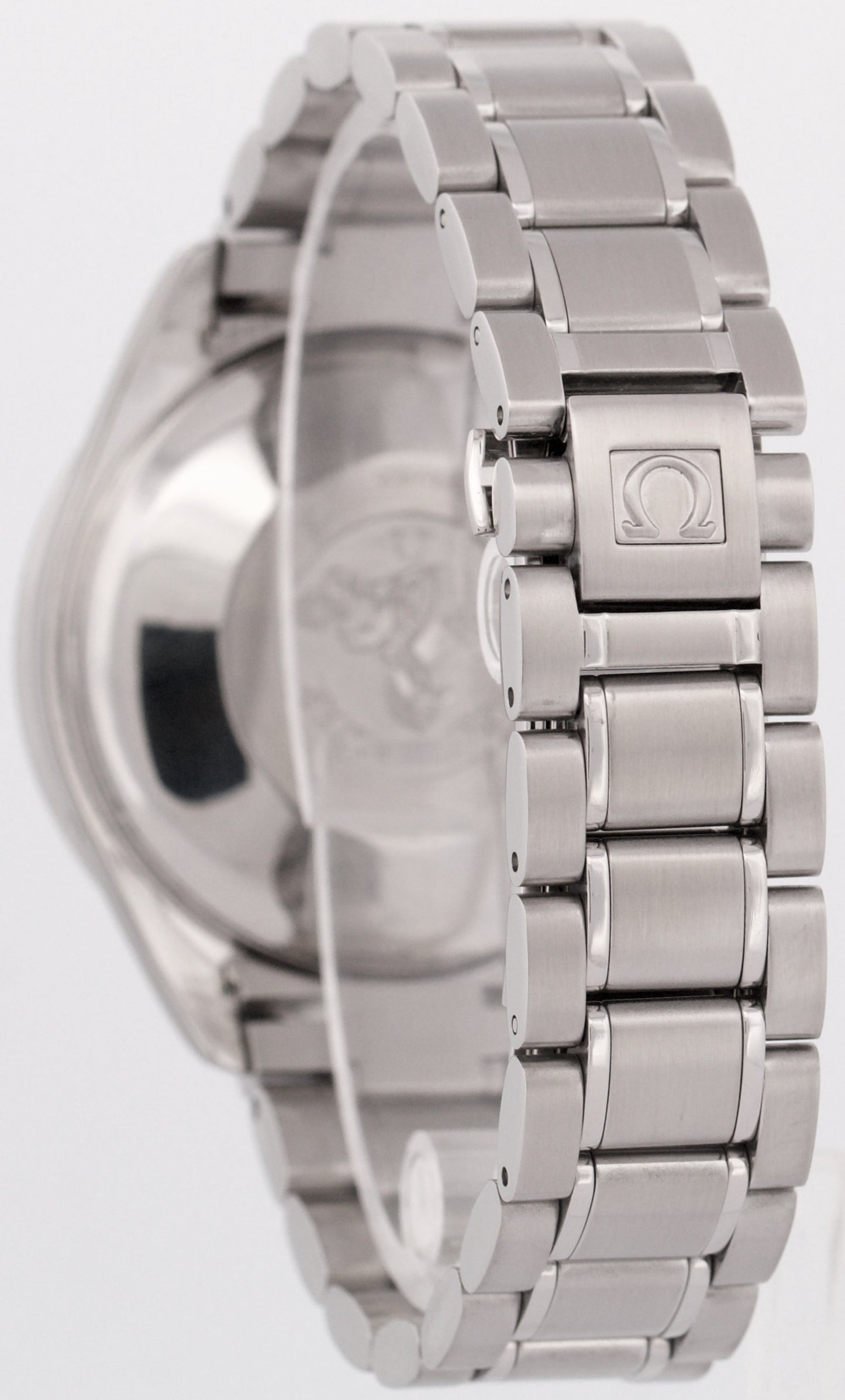 Omega Speedmaster Day-Date Triple Calendar BLUE Steel Automatic 39mm 3521.80.00