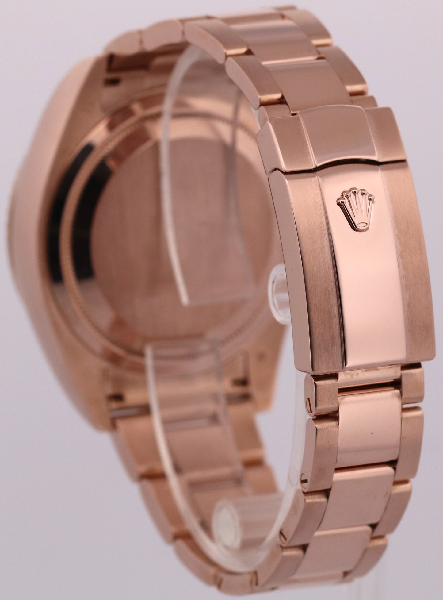 2022 PAPERS Rolex Sky-Dweller 18K Rose Gold CHOCOLATE Brown 42mm 326935 BOX