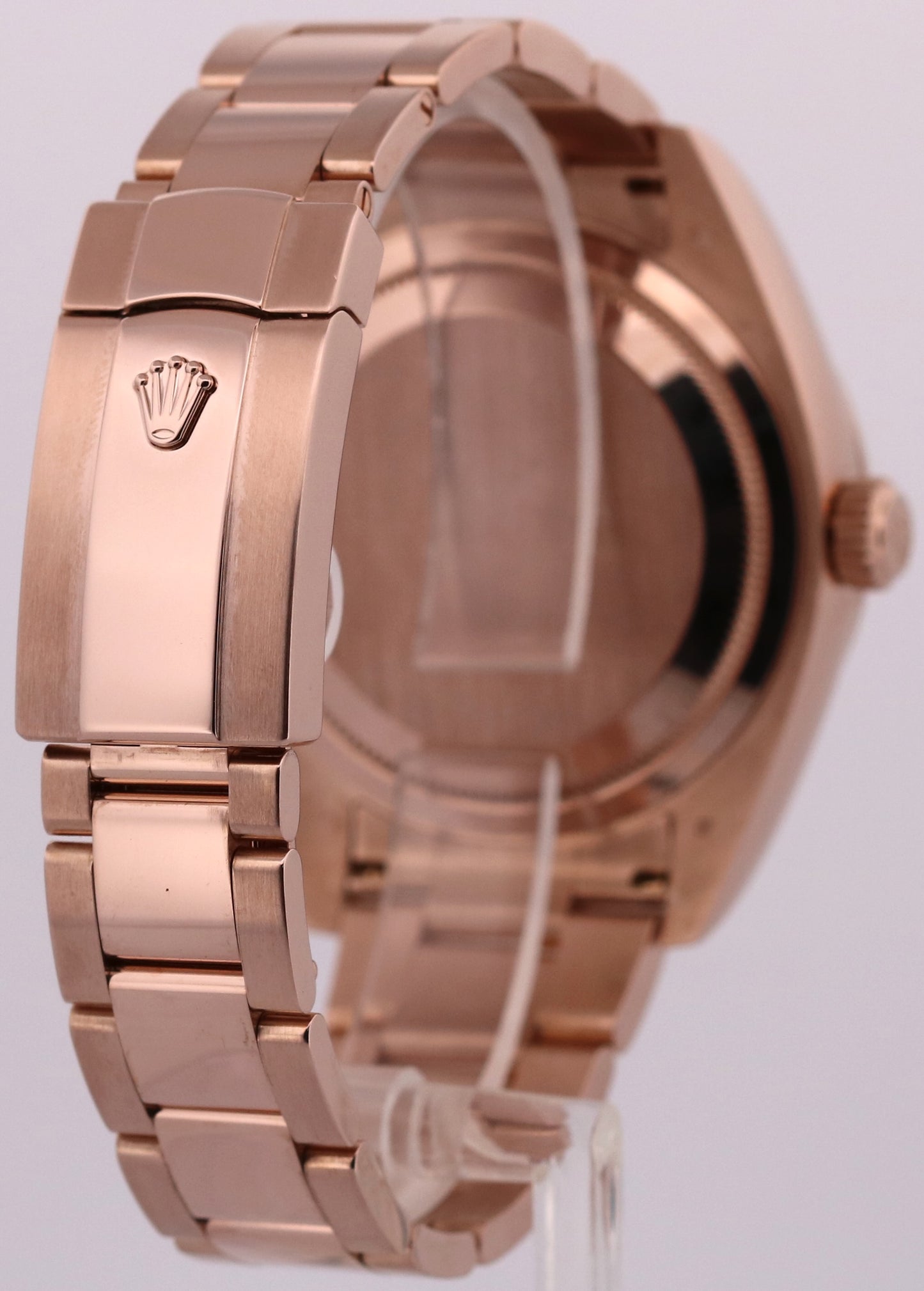 2022 PAPERS Rolex Sky-Dweller 18K Rose Gold CHOCOLATE Brown 42mm 326935 BOX