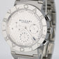 MINT Bulgari Chronograph 38mm BB38SSCH Date Stainless Automatic Silver Watch