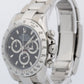 Rolex Daytona Cosmograph Black RANDOM SERIAL Stainless 40mm BLUE LUME 116520