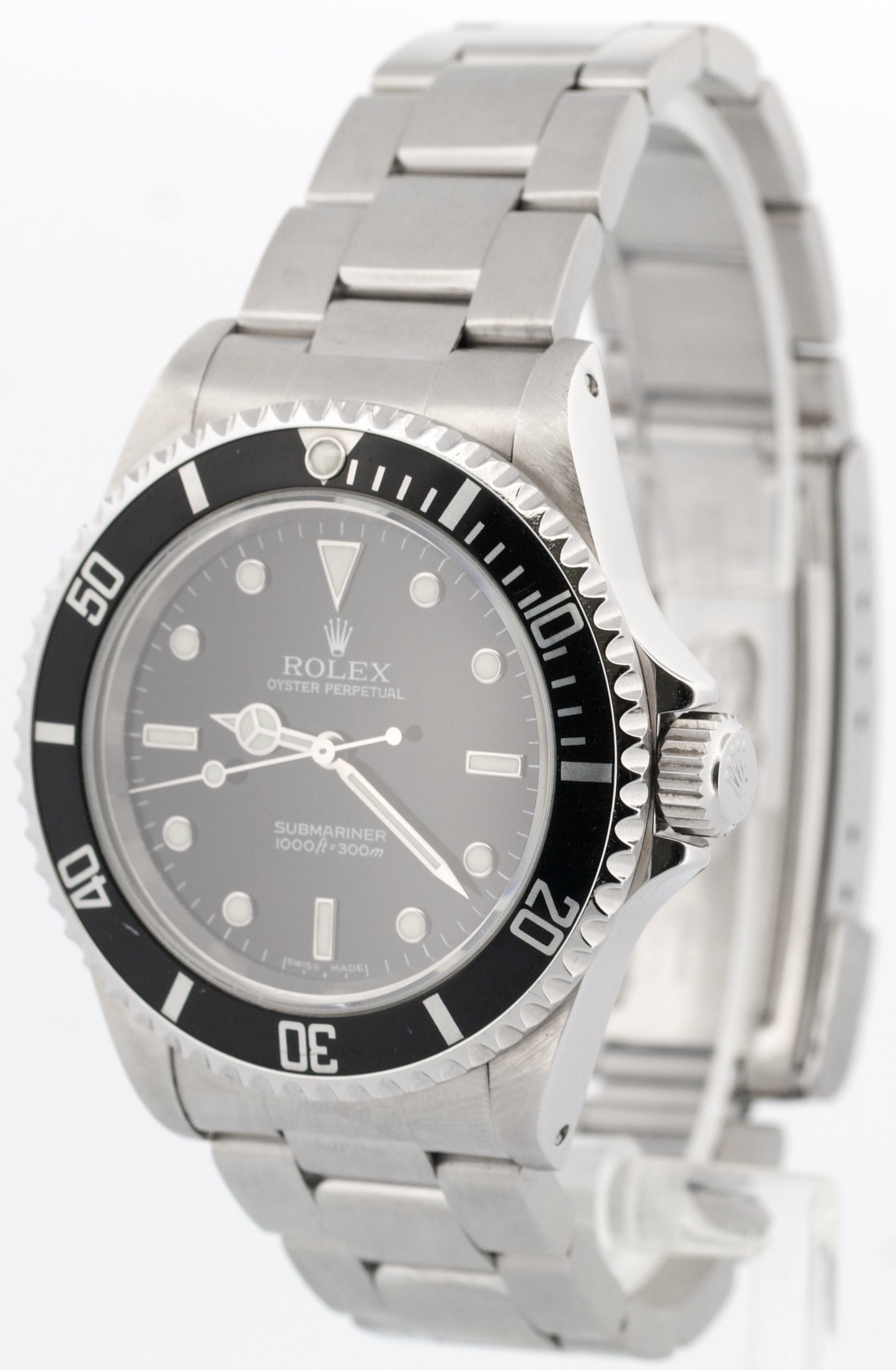 Rolex Submariner No-Date BLACK Stainless Steel Dive Automatic 40mm 14060M BOX