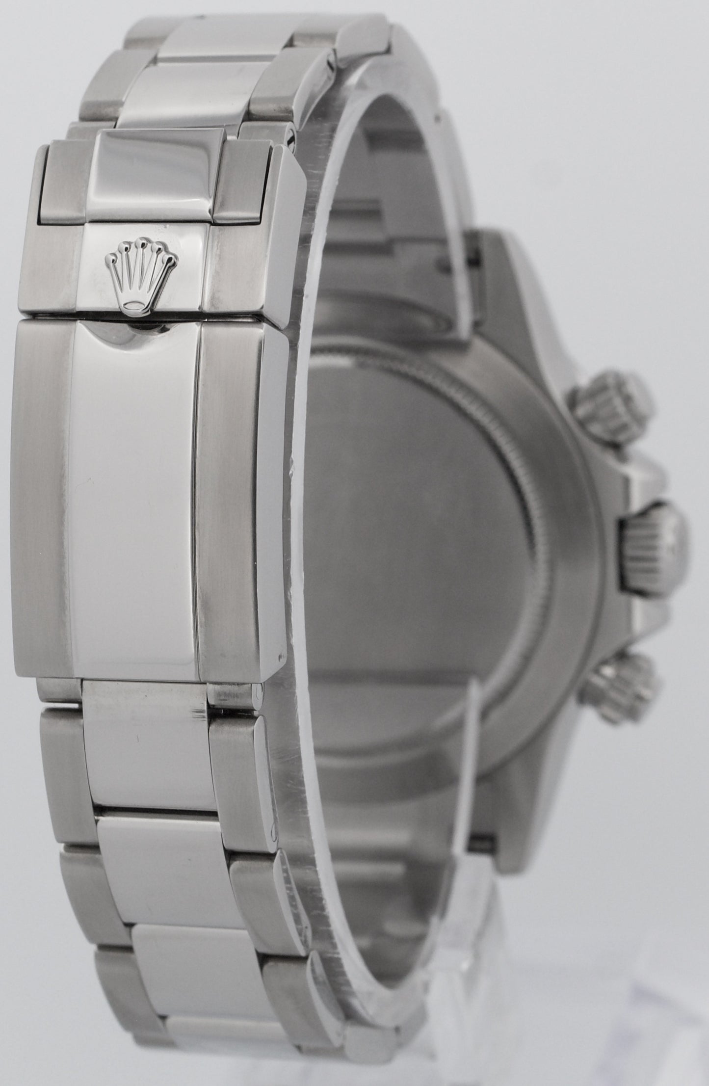 Rolex Daytona Cosmograph Black RANDOM SERIAL Stainless 40mm BLUE LUME 116520