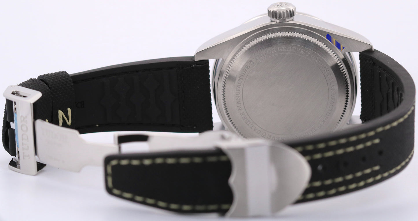 2023 PAPERS Tudor Black Bay Pro 39mm Stainless Steel GMT Rubber 79470 Watch BOX