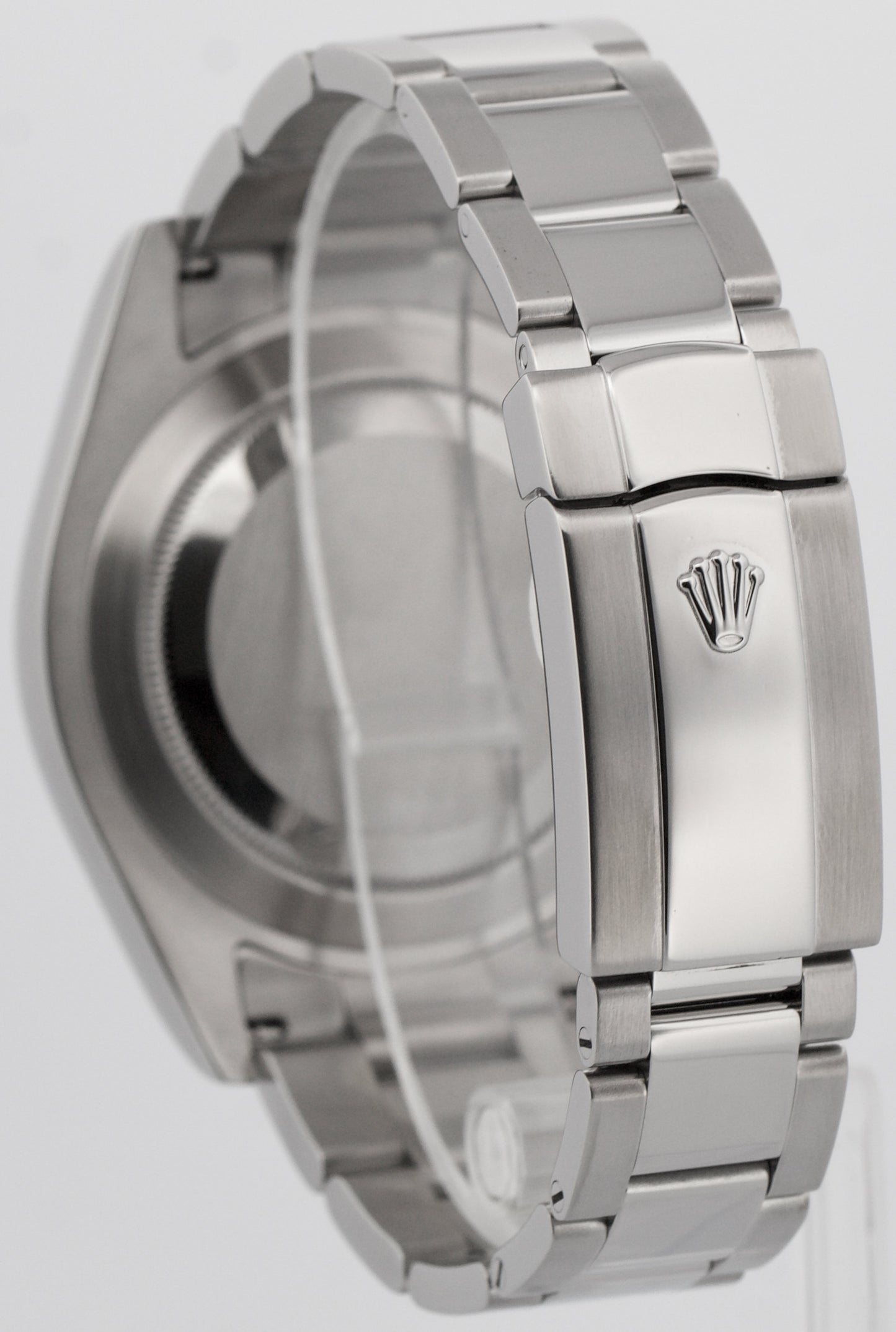 Rolex Datejust II BLACK ROMAN 41mm Stainless Steel 18k OYSTER Fluted 116334