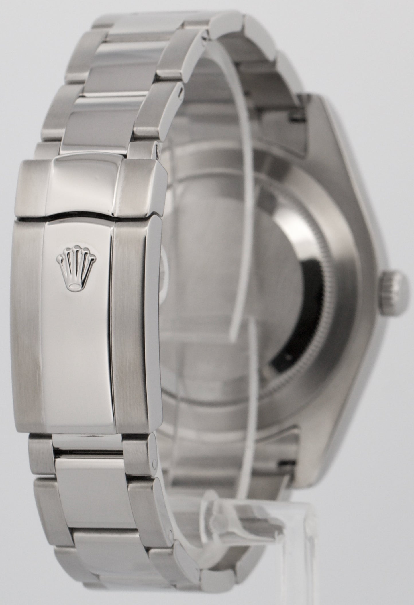 Rolex Datejust II BLACK ROMAN 41mm Stainless Steel 18k OYSTER Fluted 116334