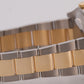 PAPERS Rolex Datejust II BLACK ARABIC 18K Gold Steel OYSTER 41mm 116333 BOX