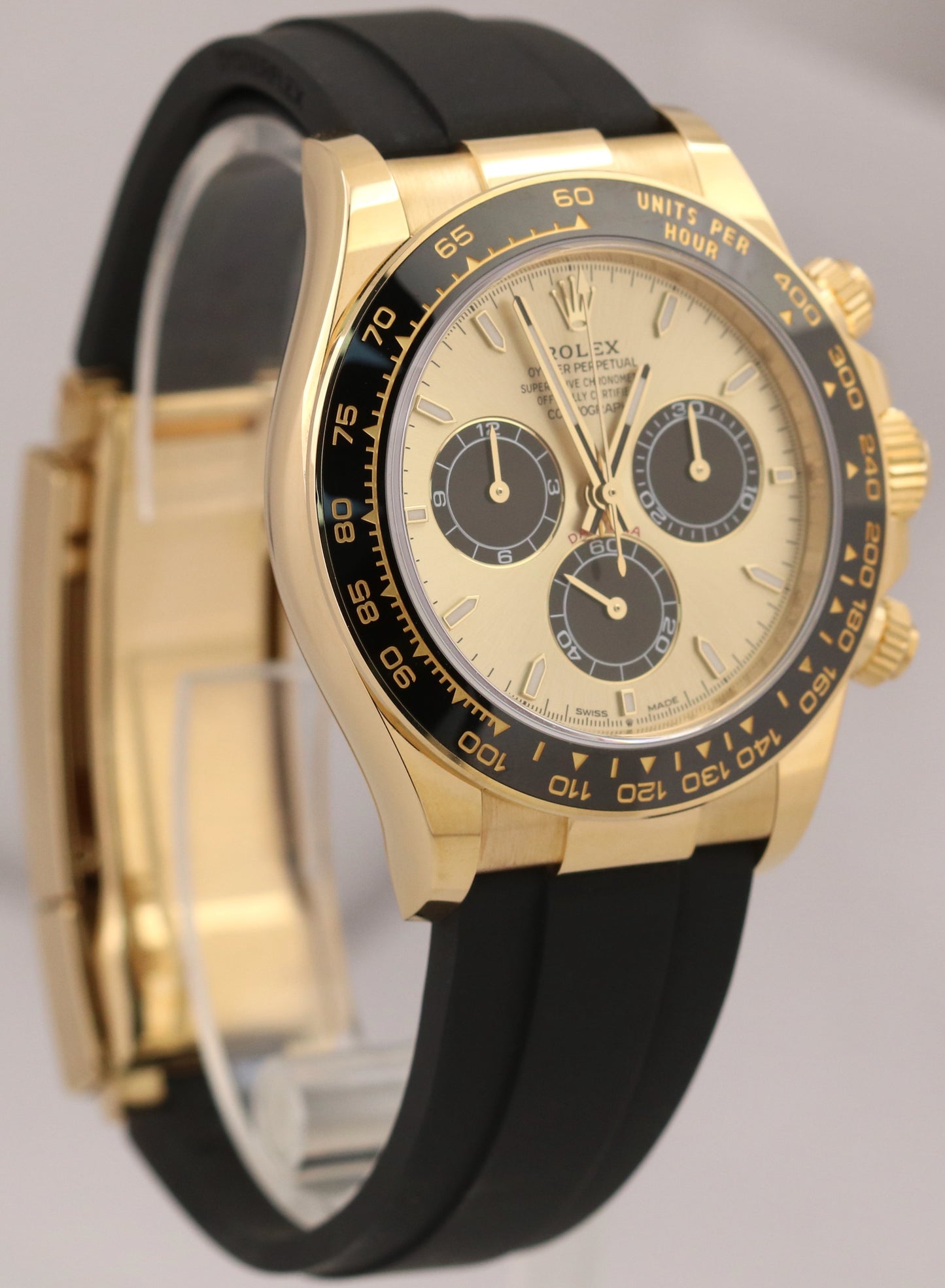 NEW UNWORN PAPERS Rolex Daytona Oysterflex PIKACHU YML 18K Gold 126518 LN BOX