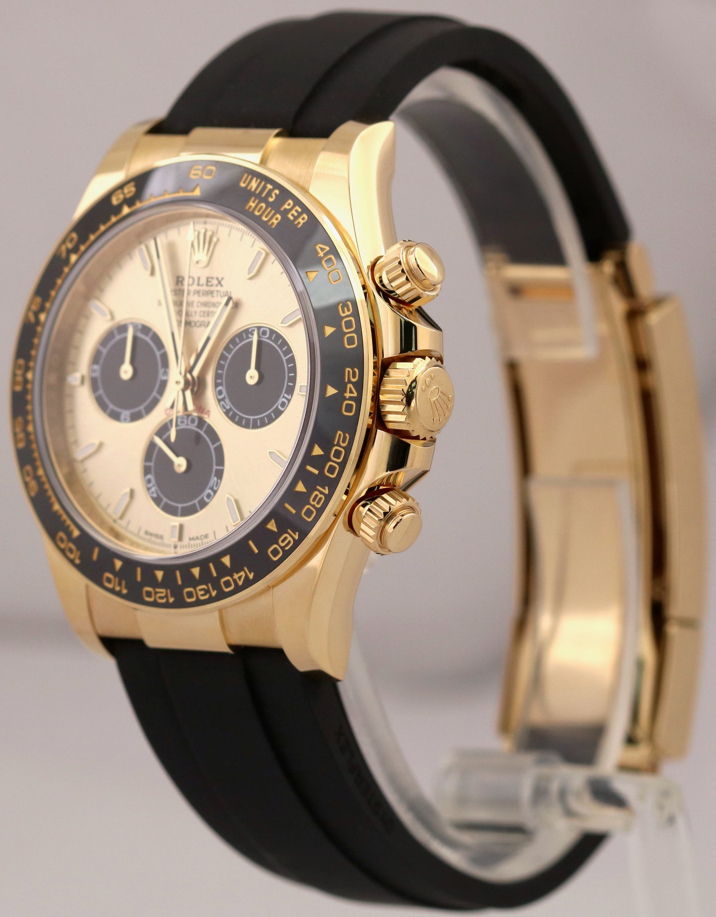 NEW UNWORN PAPERS Rolex Daytona Oysterflex PIKACHU YML 18K Gold 126518 LN BOX