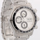 Ebel 1911 Discovery WHITE Chronograph Day Date Stainless Steel 43mm E9750L62