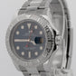 Rolex Yacht-Master Platinum BLUE 40mm Stainless Steel Oyster Watch 116622