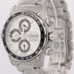 Ebel 1911 Discovery WHITE Chronograph Day Date Stainless Steel 43mm E9750L62