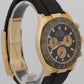 Stickered 2021 Rolex Daytona 116518 LN Black Newman 18K Oysterflex Box Papers