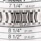 Ebel 1911 Discovery WHITE Chronograph Day Date Stainless Steel 43mm E9750L62