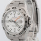 Rolex Explorer II 42mm 216570 POLAR WHITE Orange Stainless Steel GMT Watch BOX