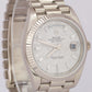 MINT PAPERS Rolex Day-Date 40mm FACTORY METEORITE BAGUETTE 18K Gold 228239 BOX