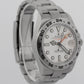 Rolex Explorer II 42mm 216570 POLAR WHITE Orange Stainless Steel GMT Watch BOX