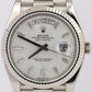 MINT PAPERS Rolex Day-Date 40mm FACTORY METEORITE BAGUETTE 18K Gold 228239 BOX