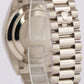 MINT PAPERS Rolex Day-Date 40mm FACTORY METEORITE BAGUETTE 18K Gold 228239 BOX