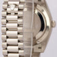 MINT PAPERS Rolex Day-Date 40mm FACTORY METEORITE BAGUETTE 18K Gold 228239 BOX