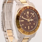 VINTAGE 1971 PAPERS Rolex GMT-Master ROOT BEER  Brown 18K OYSTER 40mm 1675 BOX