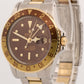 VINTAGE 1971 PAPERS Rolex GMT-Master ROOT BEER  Brown 18K OYSTER 40mm 1675 BOX