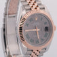 PAPERS Rolex DateJust 41mm WIMBLEDON Steel 18K Rose Gold JUBILEE 126331 BOX