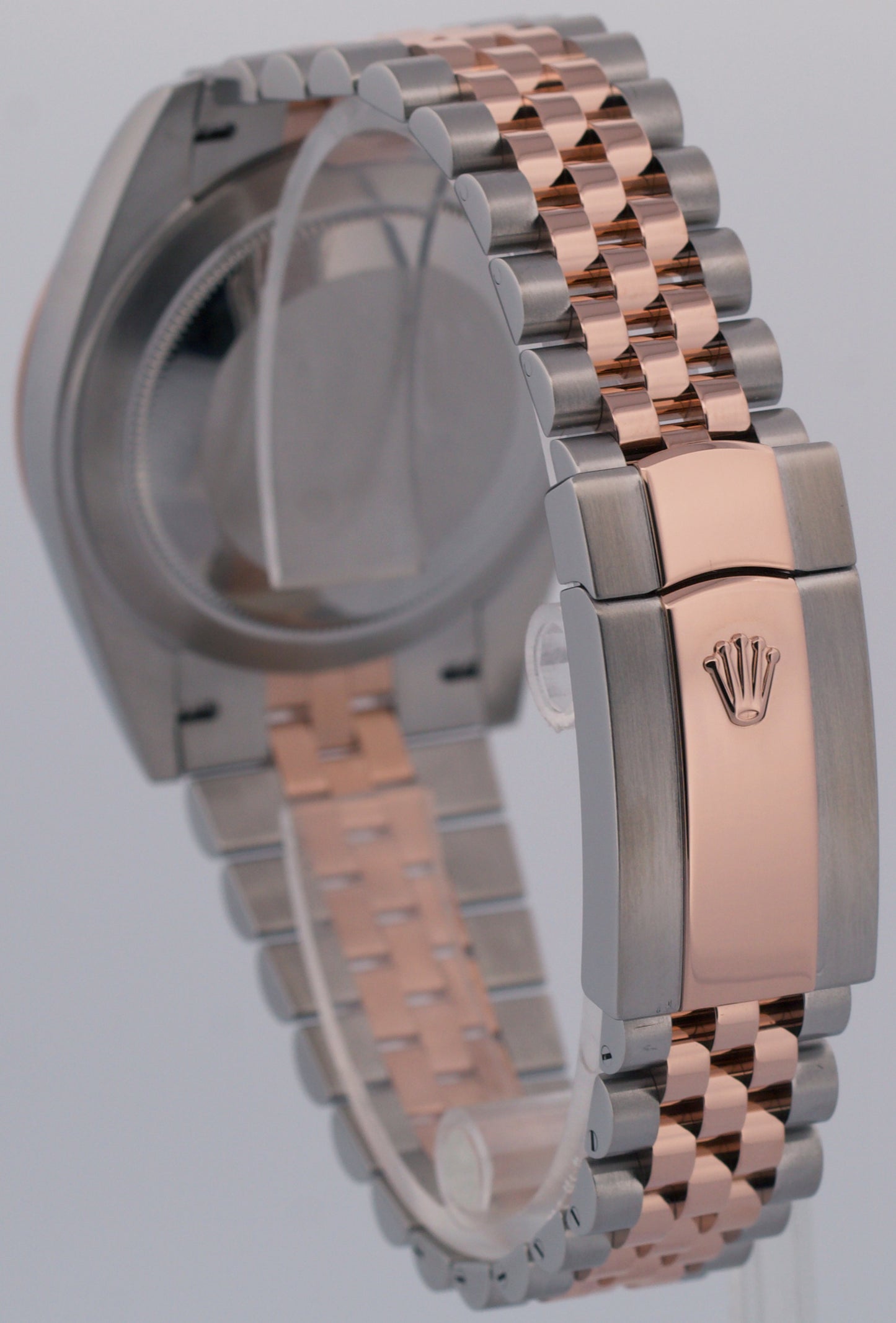 PAPERS Rolex DateJust 41mm WIMBLEDON Steel 18K Rose Gold JUBILEE 126331 BOX