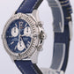 Breitling Colt ChronoOcean BLUE Stainless Steel Quartz Leather 38mm A53350 Watch