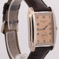 Patek Philippe Gondolo 18k White Gold SALMON Rose Arabic 30mmX43mm Leather 5124G