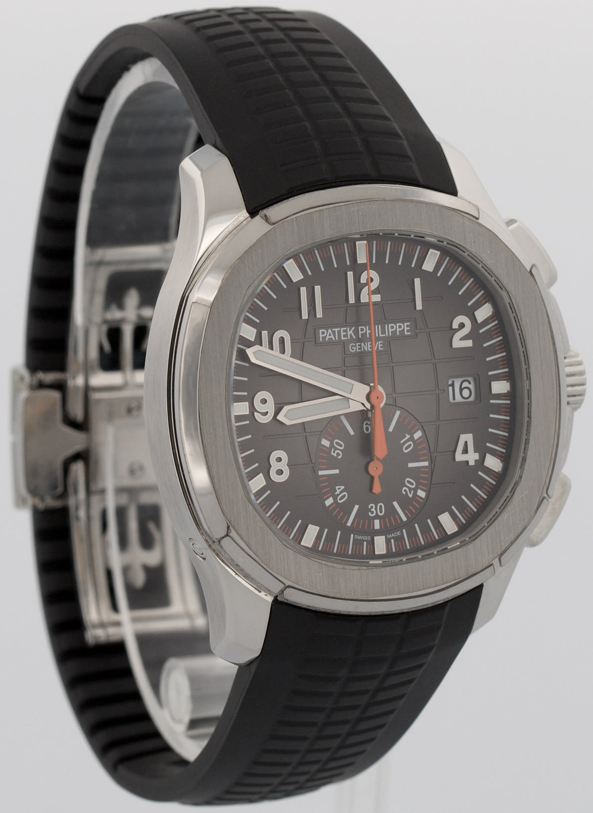 2022 Patek Philippe Aquanaut Charcoal Gray Steel 42.2mm 5968A-001 Box Papers