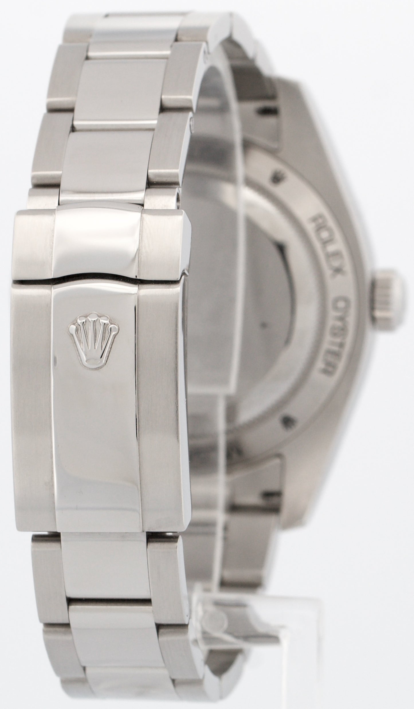 Rolex Milgauss BLACK Orange Stainless Steel 40mm Smooth Oyster 116400 GV BOX