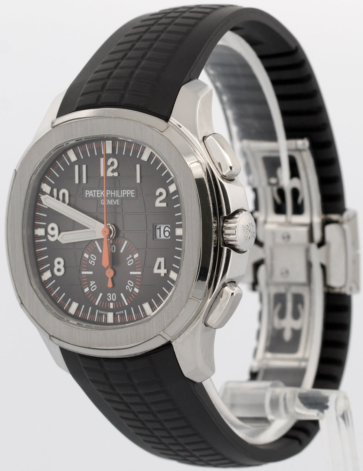 2022 Patek Philippe Aquanaut Charcoal Gray Steel 42.2mm 5968A-001 Box Papers
