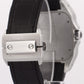 Cartier Santos 100 XL PAVE DIAMOND Stainless Steel Leather 38mm 2656 W20073X8