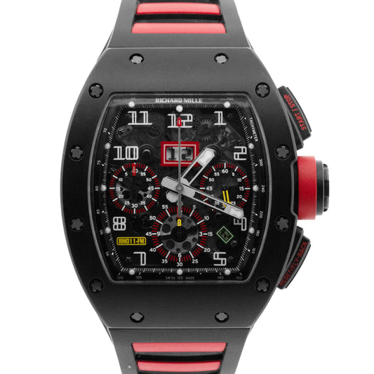 PAPERS Richard Mille RM11-FM FELIPE MASSA Black Carbon RM011-FM AL CA Watch BOX