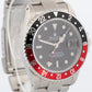 Rolex GMT-Master II 40mm COKE Red Black Stainless Steel OYSTER Date 16710 Watch