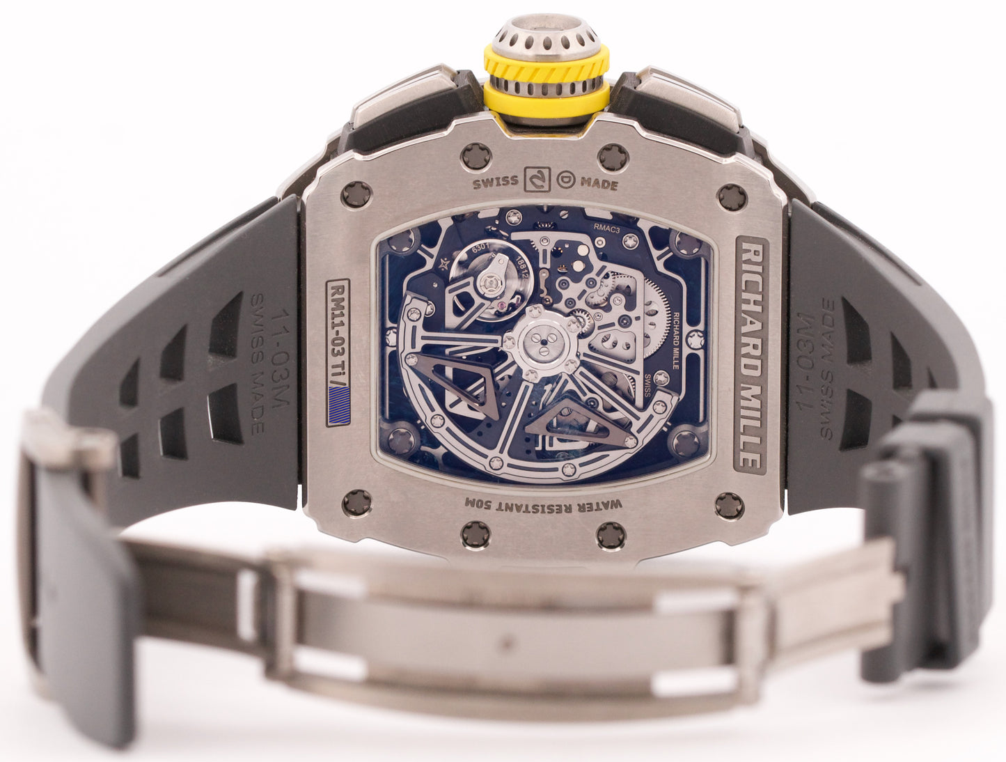 PAPERS Richard Mille RM 11-03 Titanium Flyback 50mm Chronograph RM11-03Ti BOX