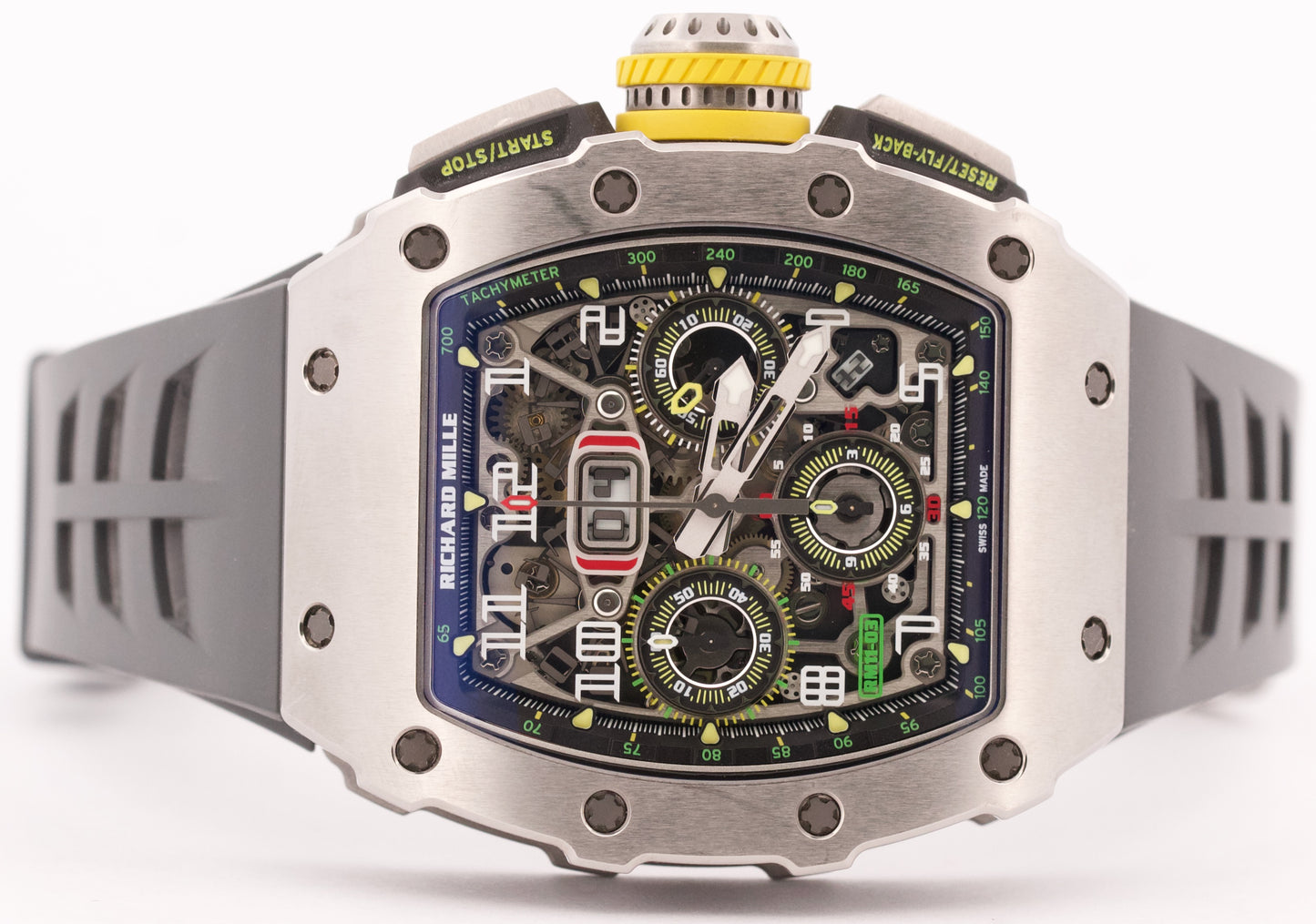 PAPERS Richard Mille RM 11-03 Titanium Flyback 50mm Chronograph RM11-03Ti BOX