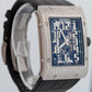 PAPERS Richard Mille Extra Flat 18K White Gold DIAMOND Rubber 50mm RM016 BOX