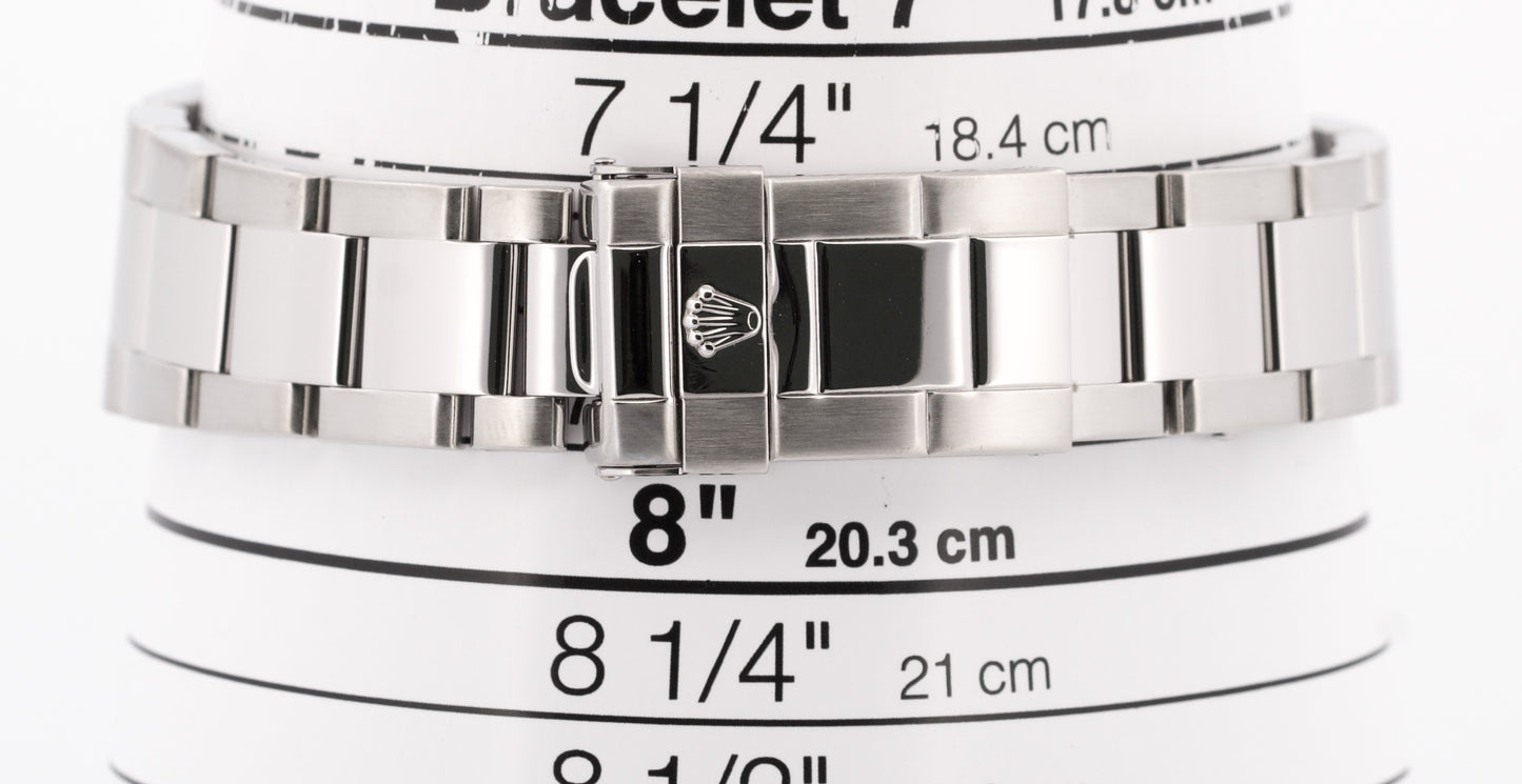 Rolex Yacht-Master PLATINUM Stainless Steel 40mm Oyster Date YM1 Watch 16622