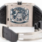 PAPERS Richard Mille Extra Flat 18K White Gold DIAMOND Rubber 50mm RM016 BOX